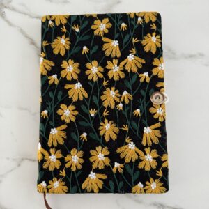 Carnet Marguerite noir