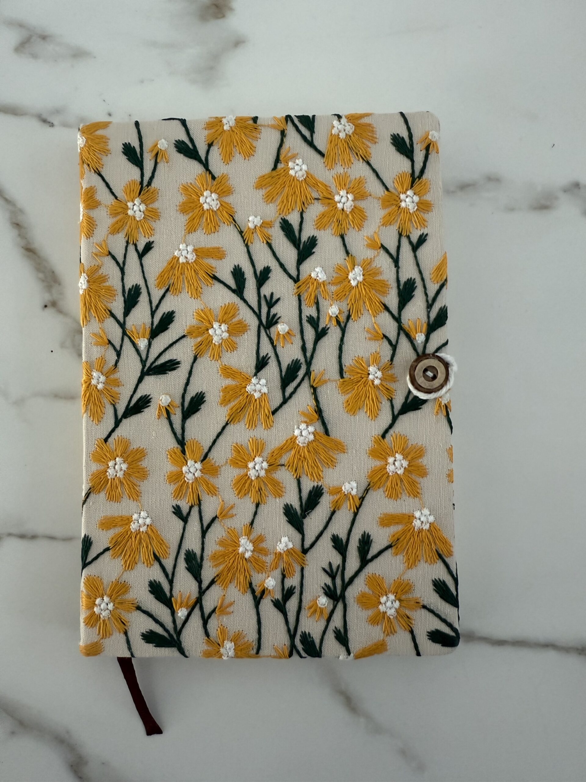 Carnet Marguerite jaune