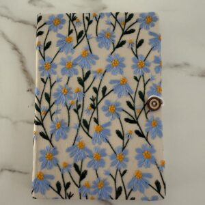 Carnet Marguerite bleu