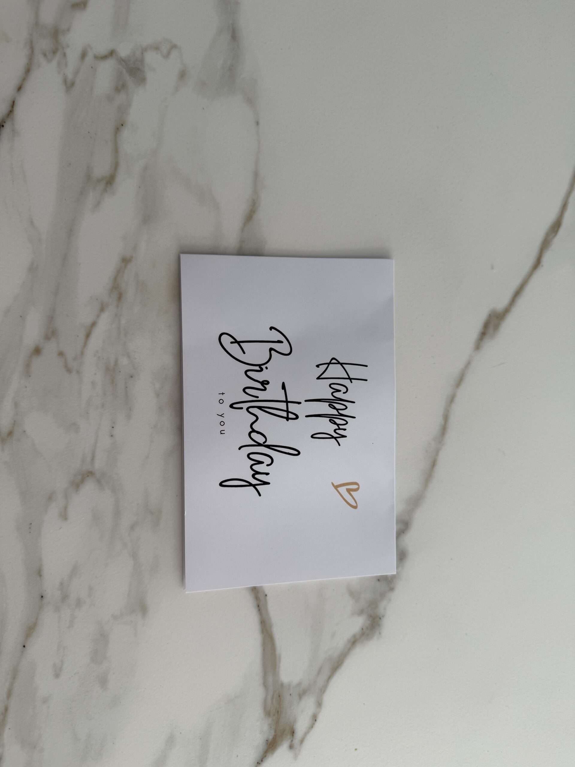 Carte de vœux: Anniversaire III