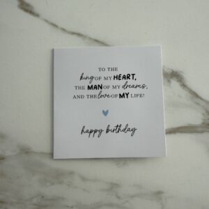 Carte de vœux: Anniversaire V