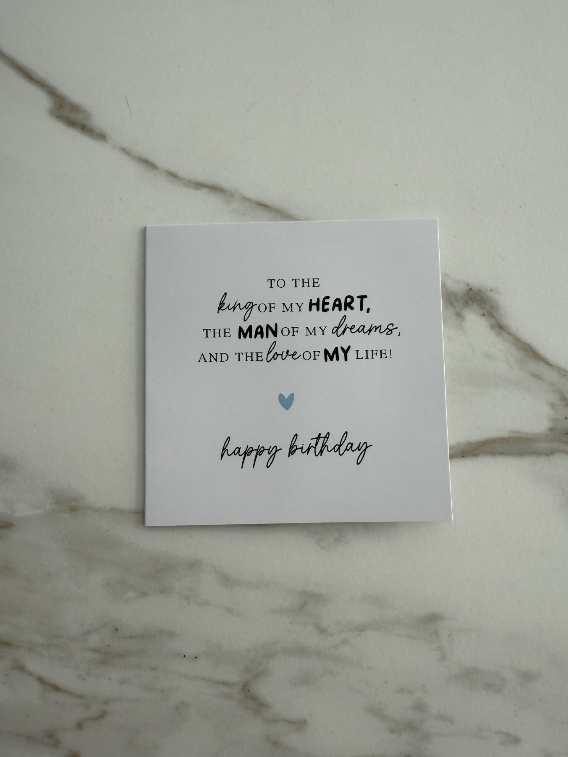 Carte de vœux: Anniversaire V