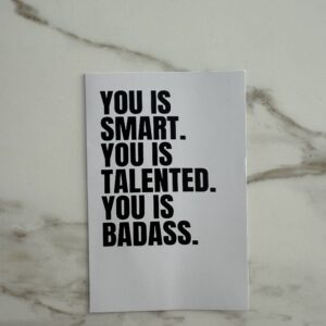 Carte de vœux: Badass