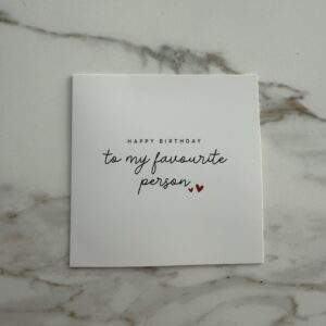 Carte de vœux: Anniversaire IV