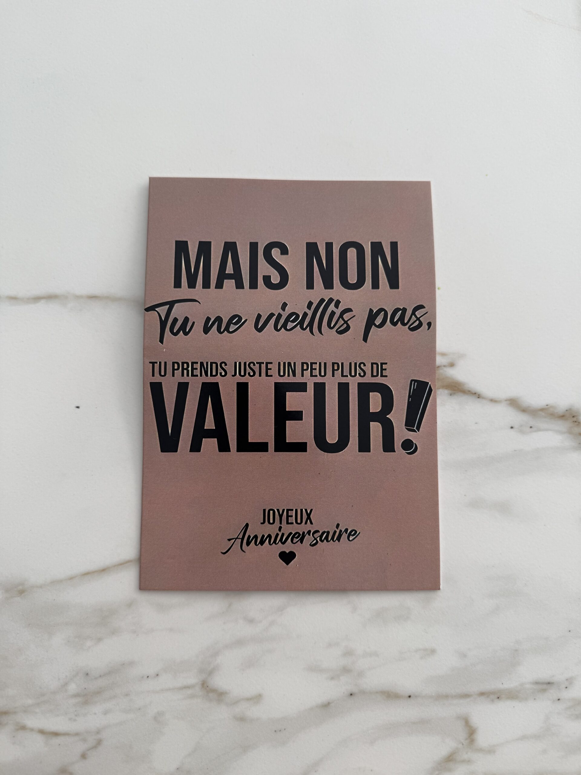 Carte de vœux: Anniversaire II