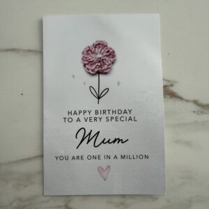 Carte de vœux: Anniversaire maman I