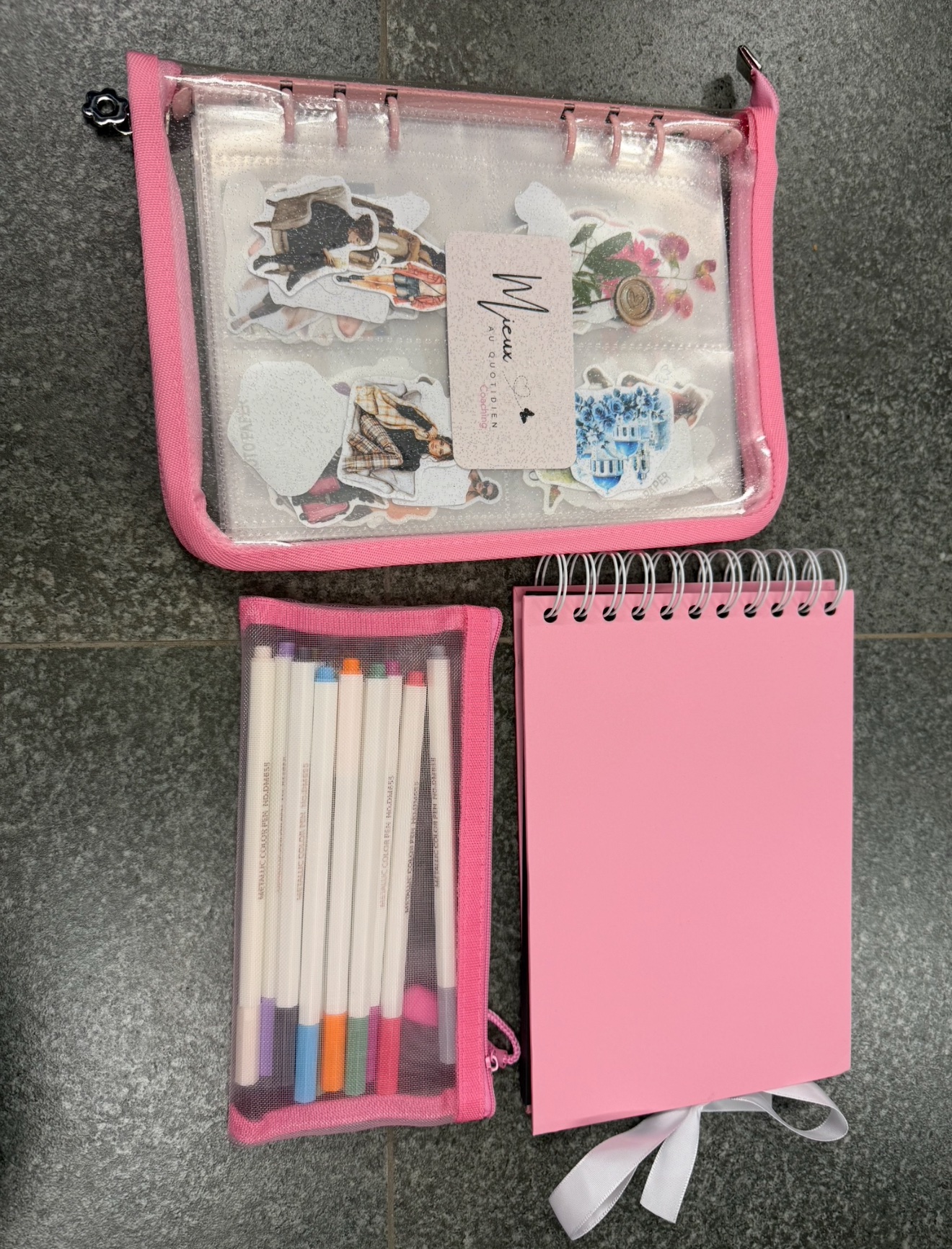 Kit scrapbooking - rose