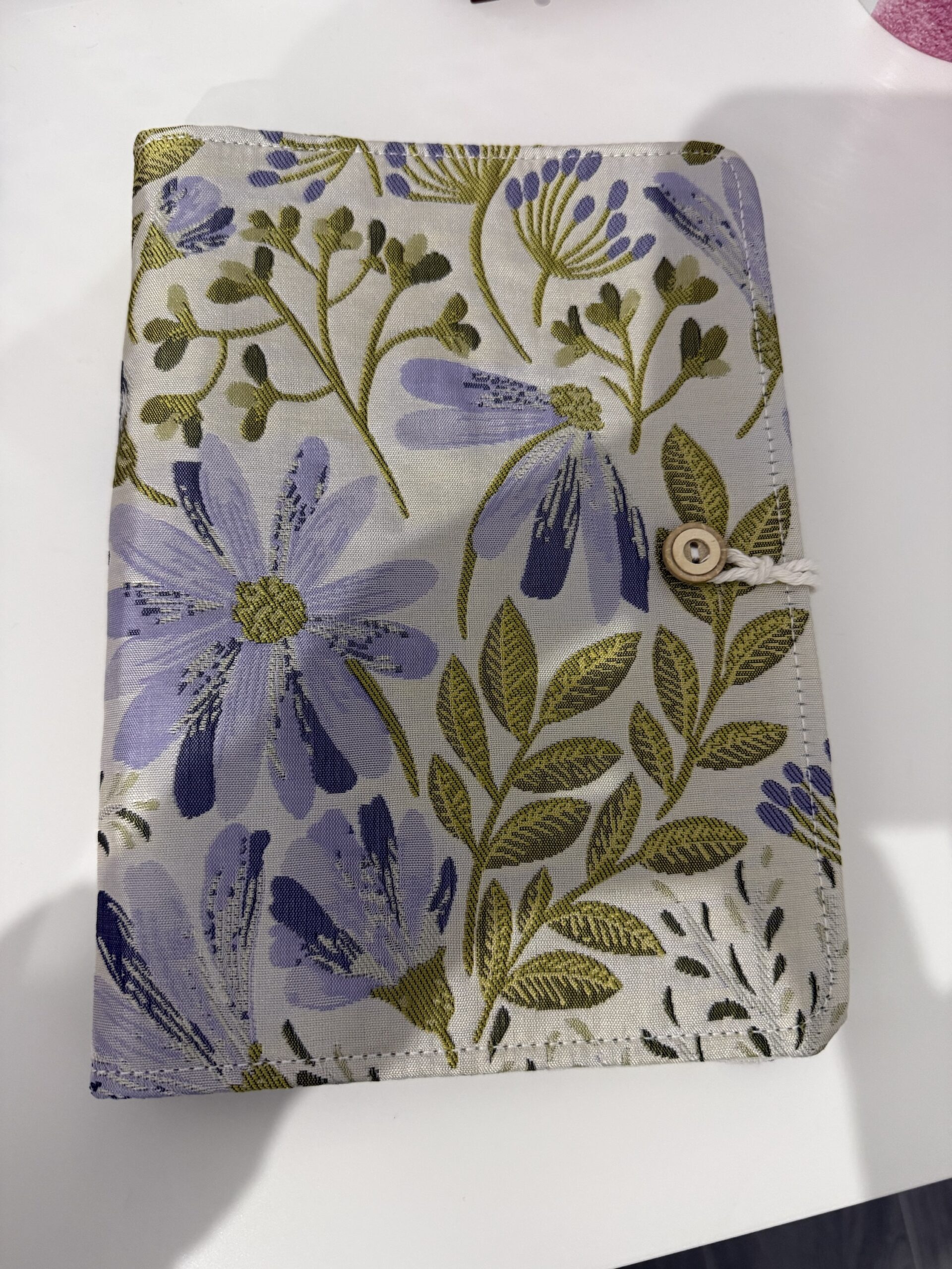 Carnet Pétales Mauves